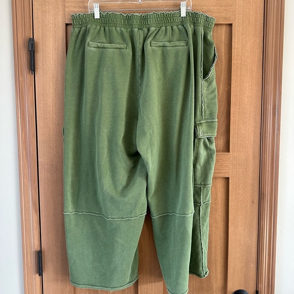 Anthropologie Daily Practice Utility Wide-Leg Pants size 2X - Picture 7 of 13